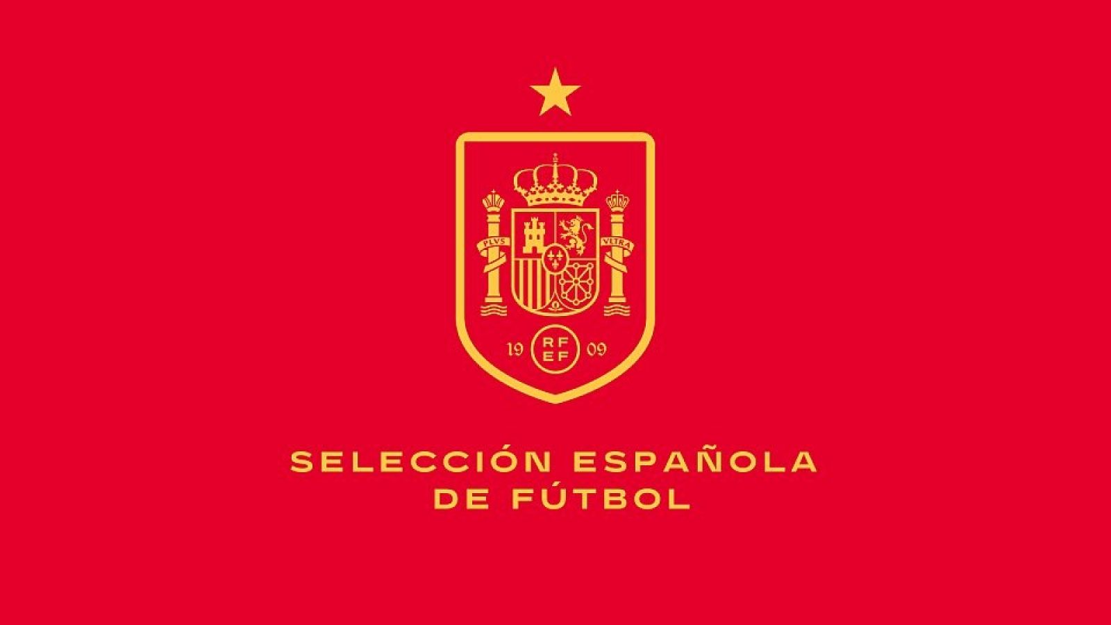 Escudo y logo de la selección española de fútbol.