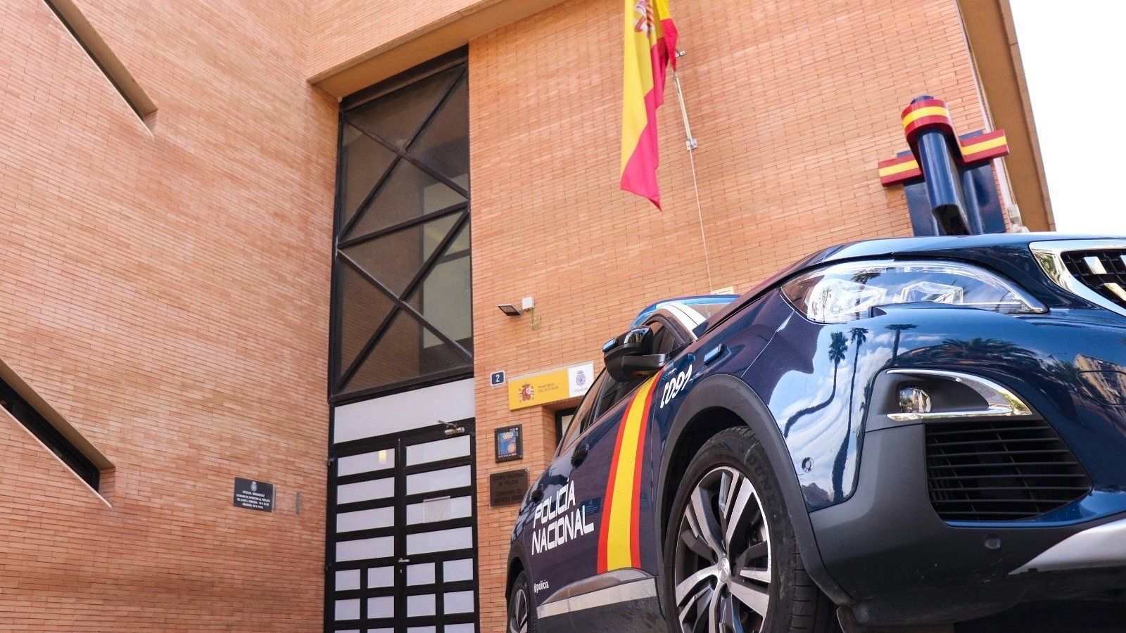 Un coche de la Policía Nacional