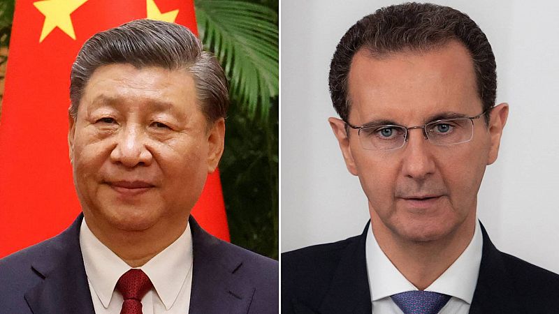 Xi Jinping recibe a Bachar al Asad y anuncia una "asociación estratégica" entre China y Siria 