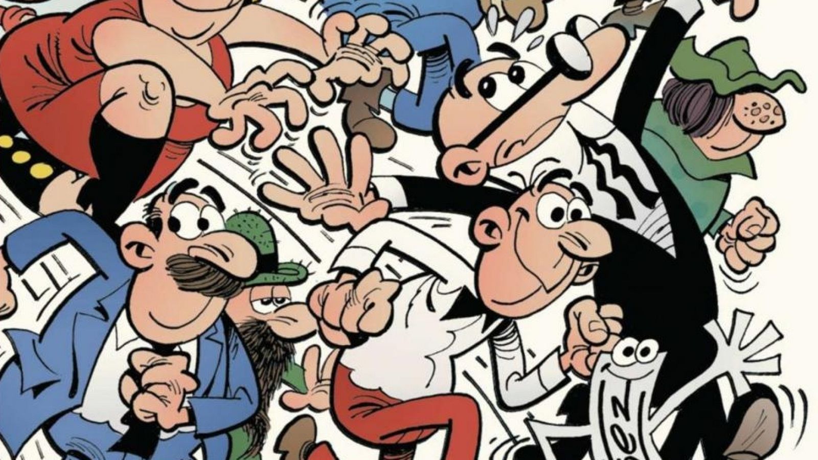 Detalle de la portada de 'Ibáñez. El maestro de la historieta'