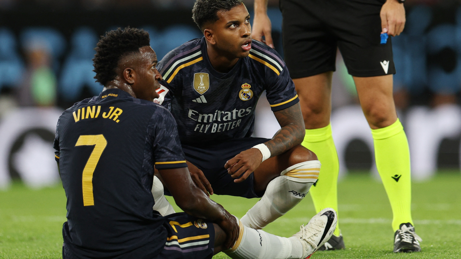 Real Madrid: Vinicius, baja