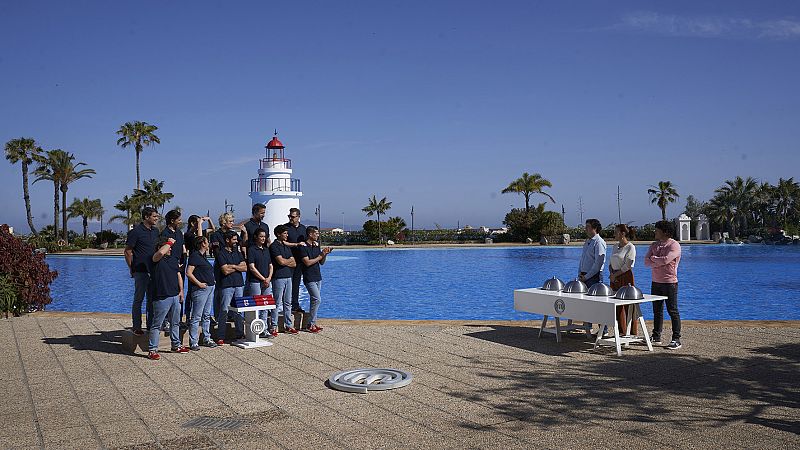El Parque Marítimo del Mediterráneo acoge la primera prueba de exteriores de 'MasterChef Celebrity' en Ceuta
