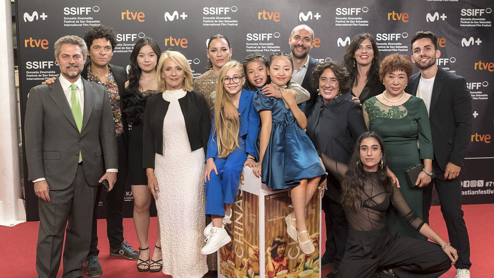 Preestreno de 'Chinas', película participada por RTVE, en el Festival de San Sebastián 2023