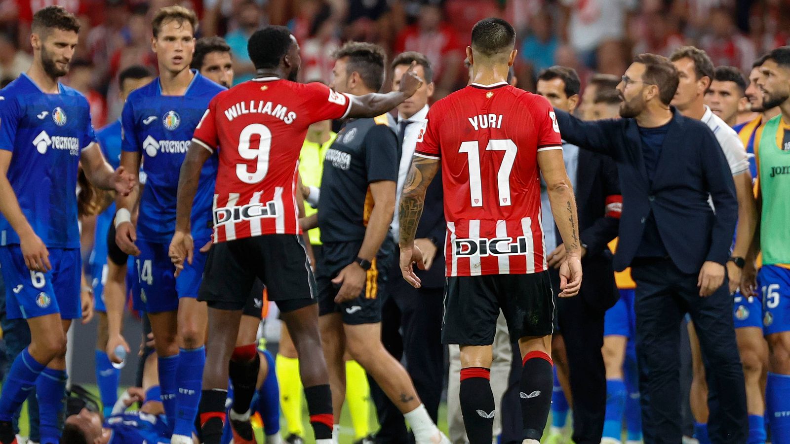 El Getafe pide que cesen los "insultos de especial gravedad"