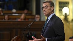 Feijóo acusa al PSOE de "degradación política y moral" y pide una repetición electoral antes que un "Gobierno del engaño"