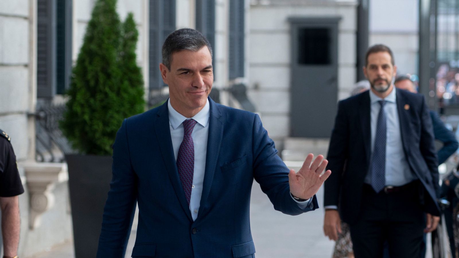 El líder socialista, Pedro Sánchez