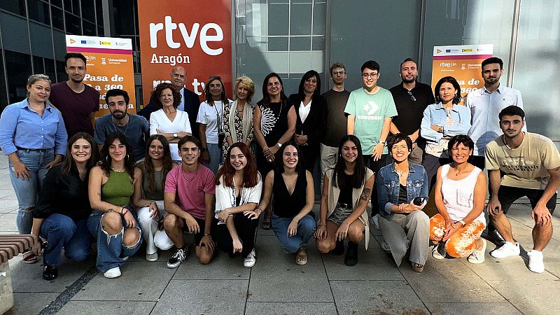 Comienza la II edición del Máster de Reporterismo 360º en el Centro Territorial de RTVE Aragón