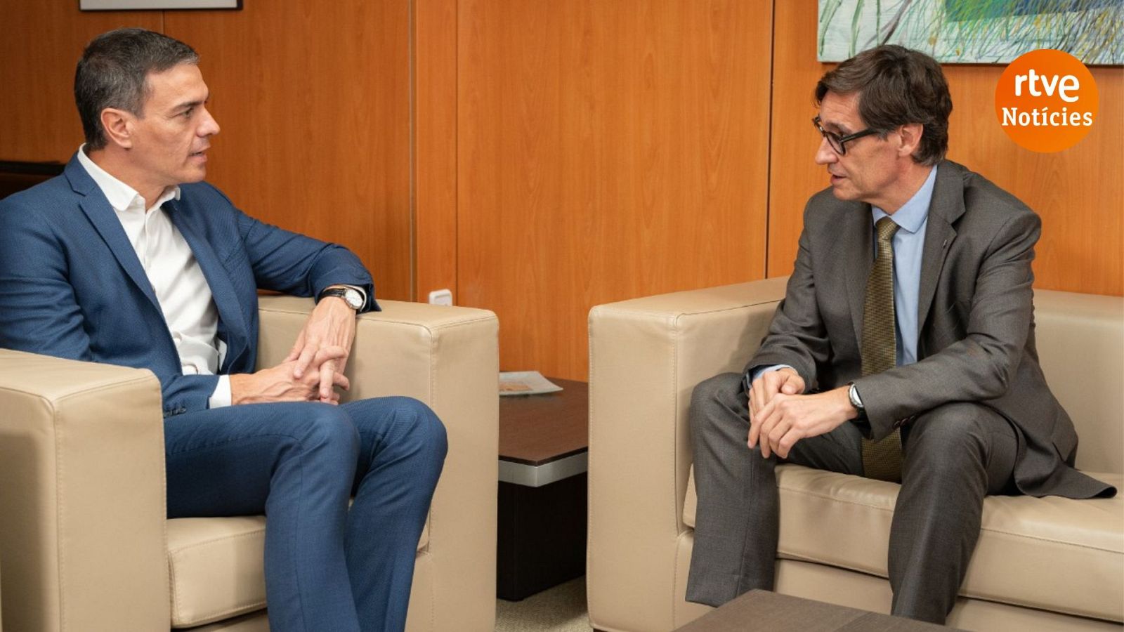 Sánchez i Illa es reuneixen a Ferraz