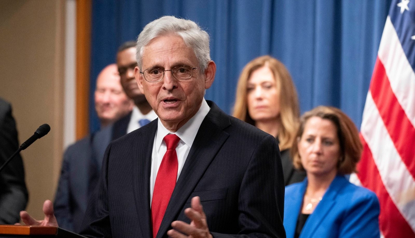 El fiscal general Merrick Garland