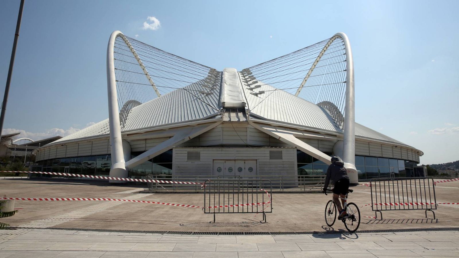 Cerrado el Estadio Olímpico de Atenas por problemas en la cúpula
