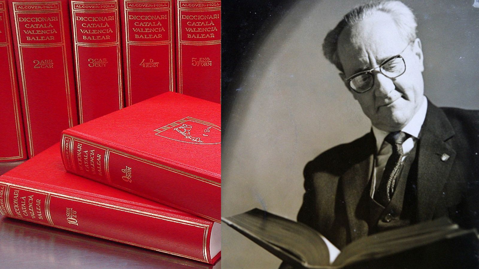 Francesc de B. Moll va ser el principal col·aborador d'Alcover en la creació del diccionari: hi va dedicar 45 anys
