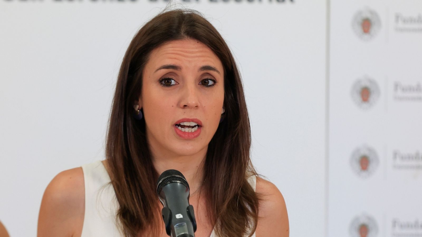 La ministra de Igualdad, Irene Montero