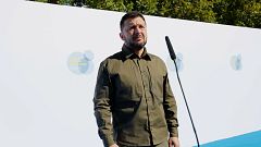 Zelenski pide en Granada "unidad" y "ayuda" a los líderes europeos y Sánchez le promete más apoyo militar