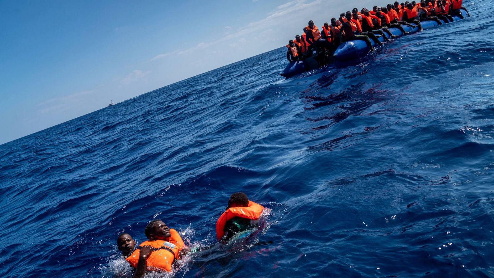 Rescate de Open Arms en Carrara