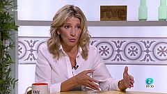 Yolanda Díaz anuncia que dimarts presentarà el dictamen jurídic de Sumar sobre l'encaix de l'amnistia dins la Constitució