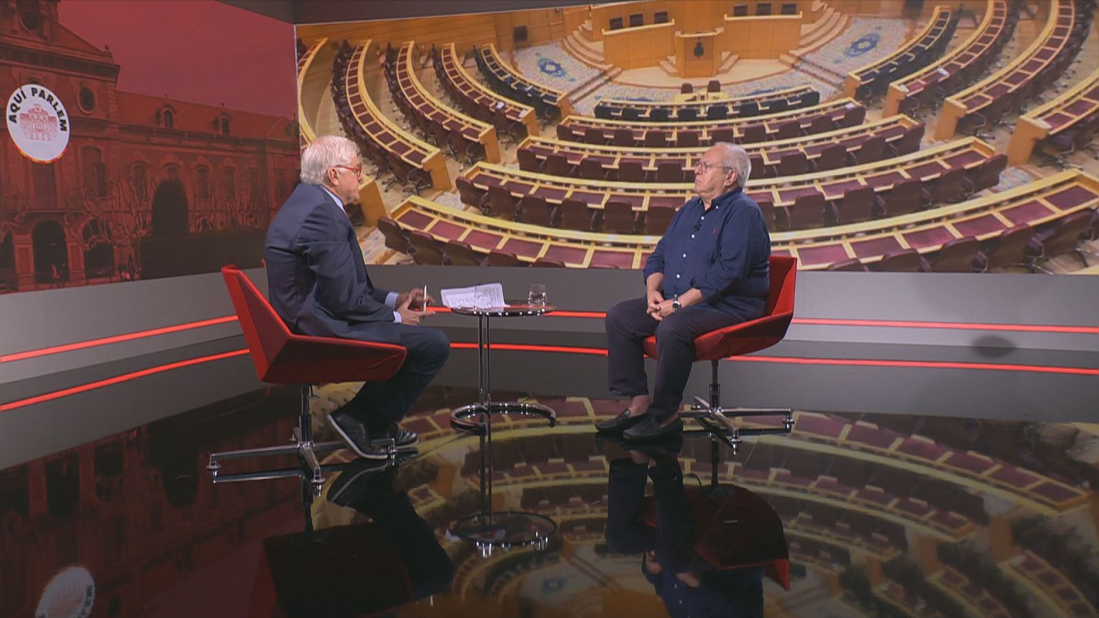 Lluís Falgàs entrevista Joan Queralt a 'Aquí parlem'