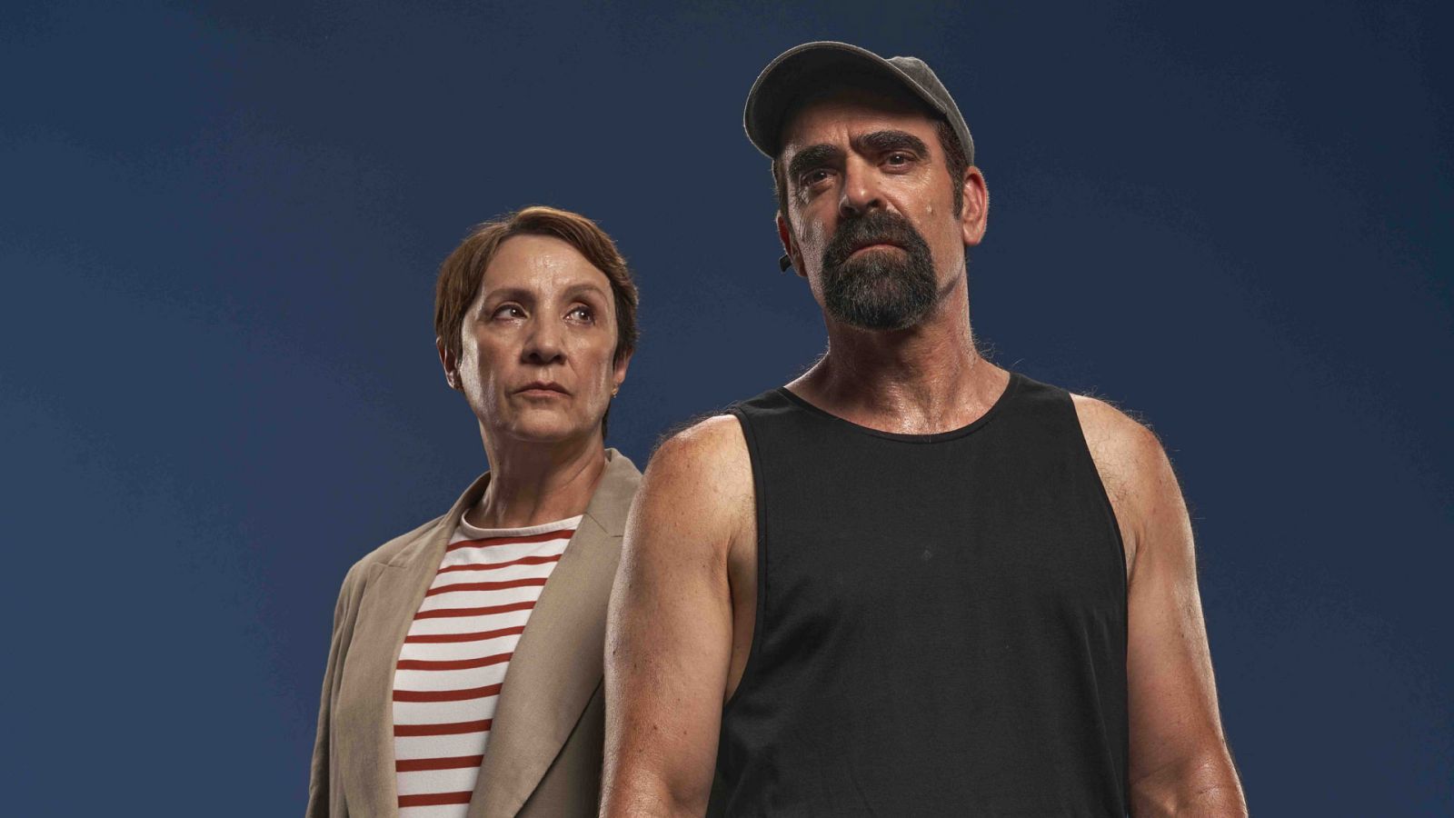 Blanca Portillo y Luis Tosar en 'La Ley del Mar'