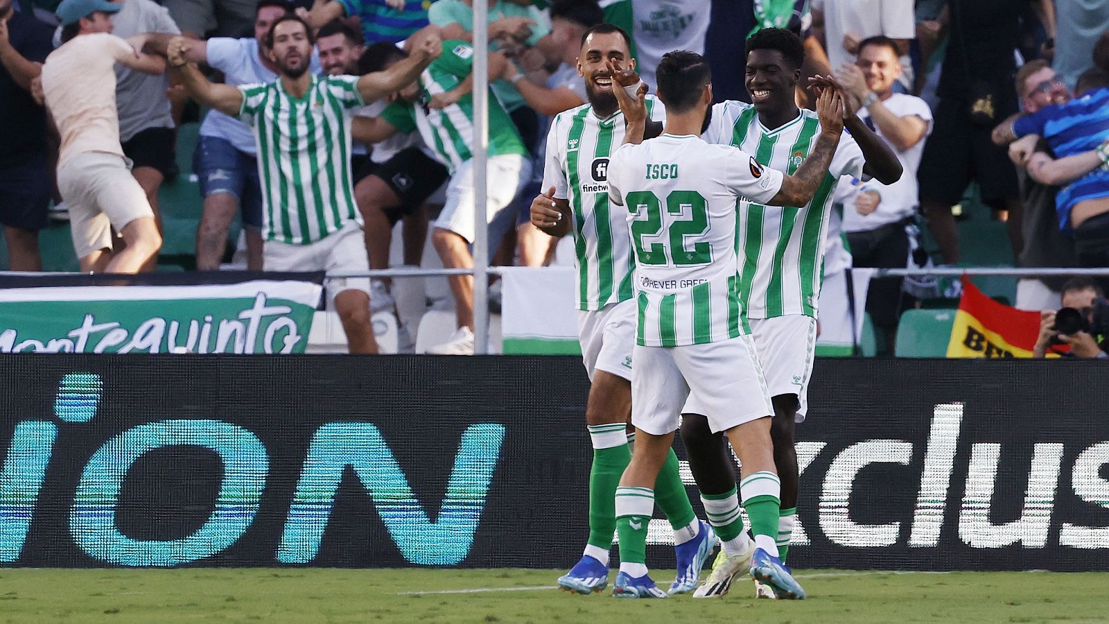 Betis - Sparta Praga: Isco y Diao