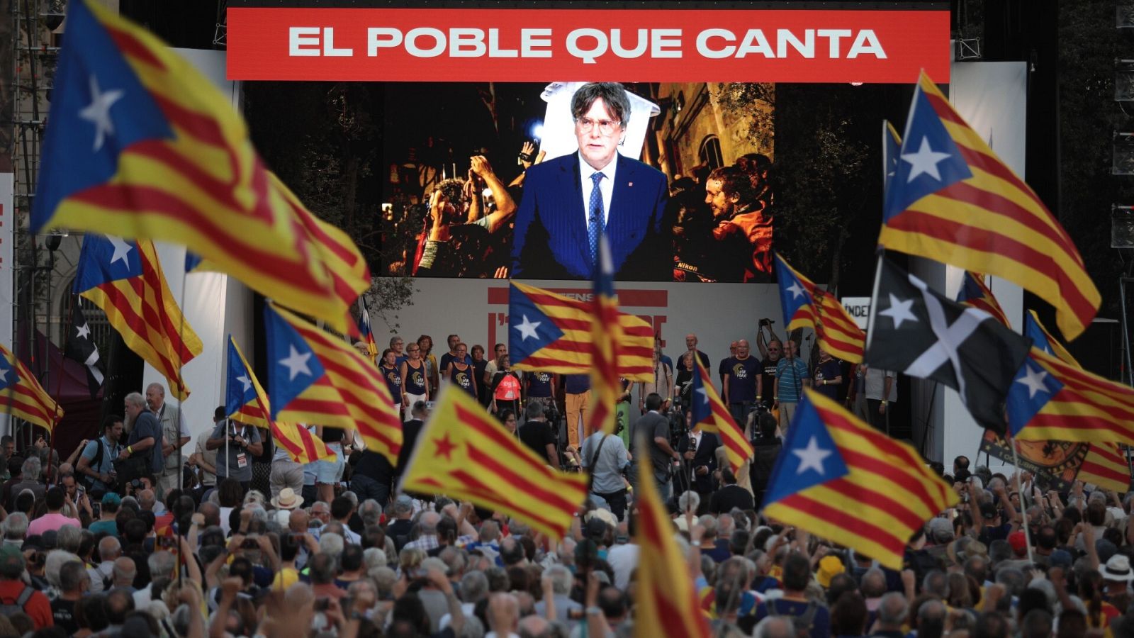 El expresidente de la Generalitat Carles Puigdemont