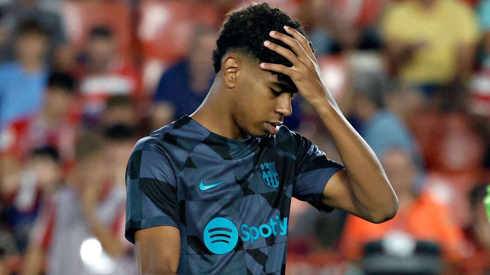 Lamine Yamal podría abandonar la convocatoria de la selección por lesión