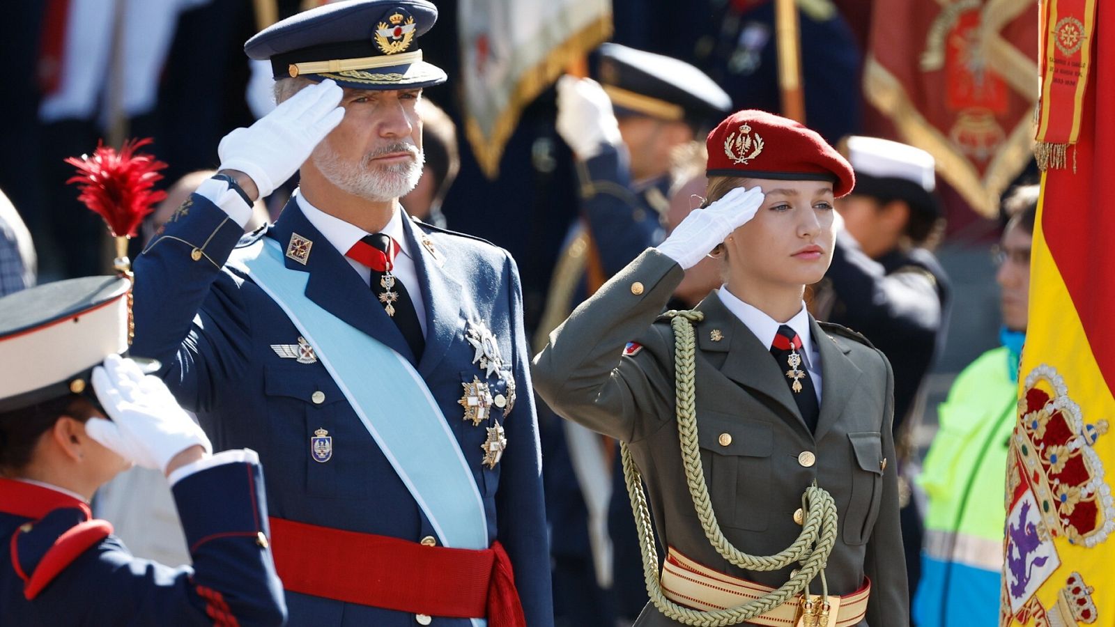 Las mejores imágenes del desfile del 12 de octubre con la princesa