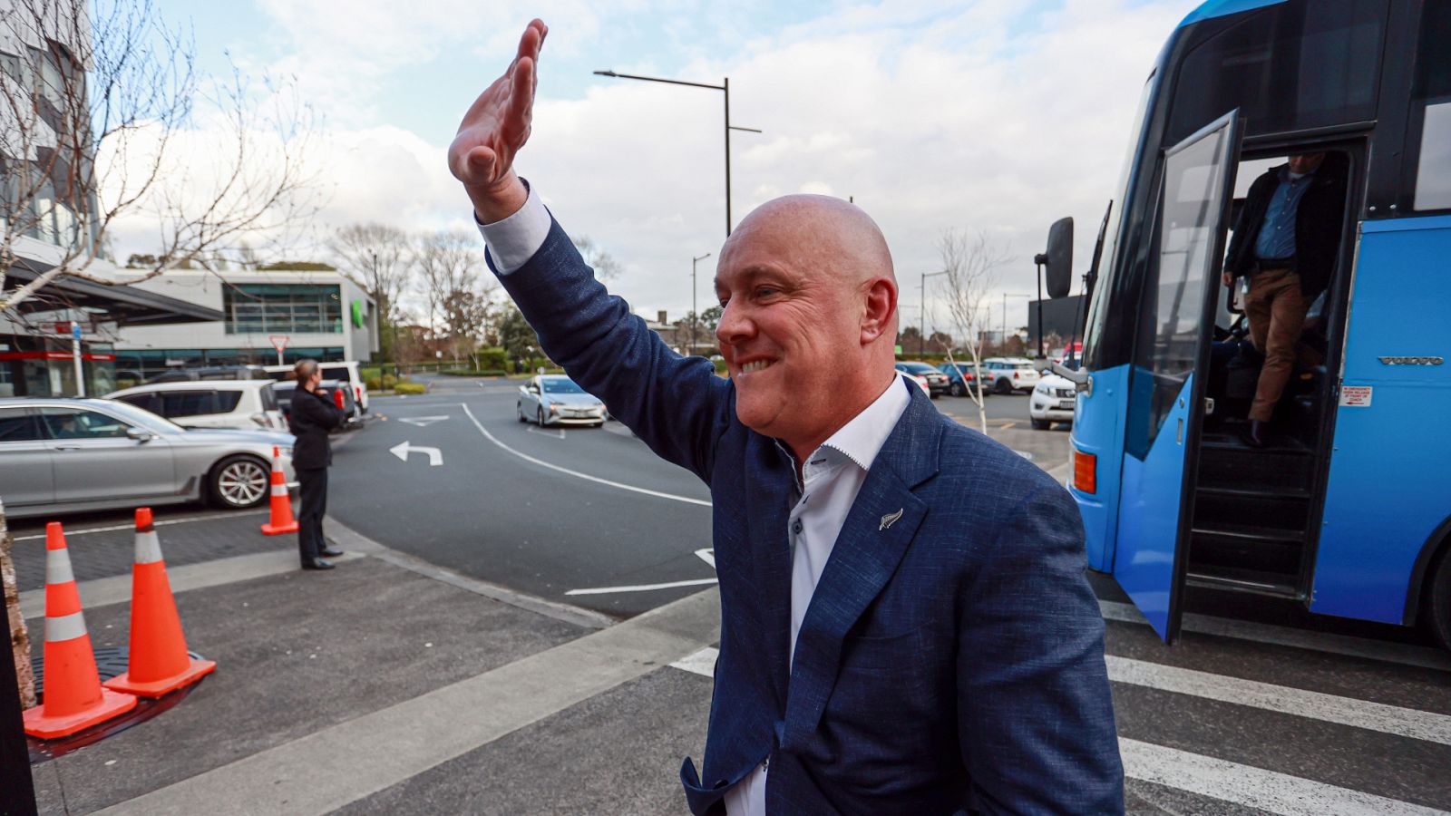 Christopher Luxon, líder del Partido Nacional