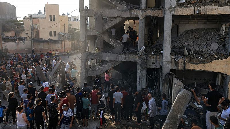 La ONU denuncia ataques de Israel en el sur de Gaza y alerta de que solo quedan 4 o 5 días de alimentos La ONU denuncia ataques de Israel en el sur de Gaza y alerta de que solo quedan 4 o 5 días de alimentos