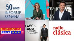 'Informe Semanal', Silvia Intxaurrondo, Carlos del Amor, Benidorm Fest, Late Xou y Radio Clásica, Premios Ondas 2023