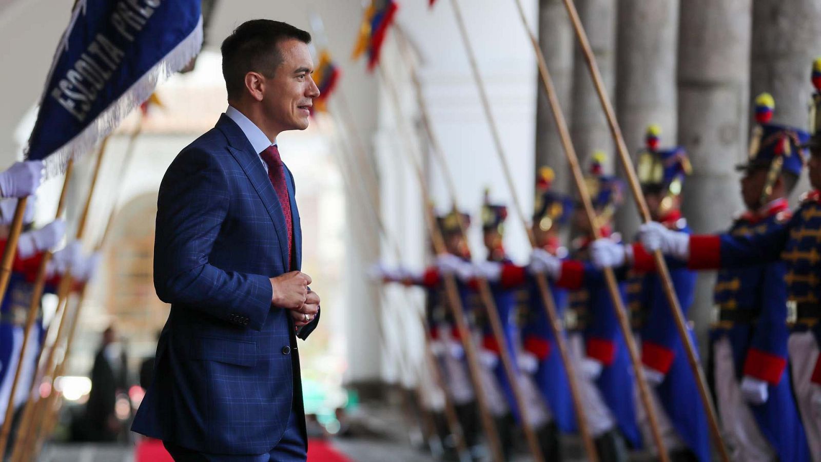 El presidente electo de Ecuador, Daniel Noboa.