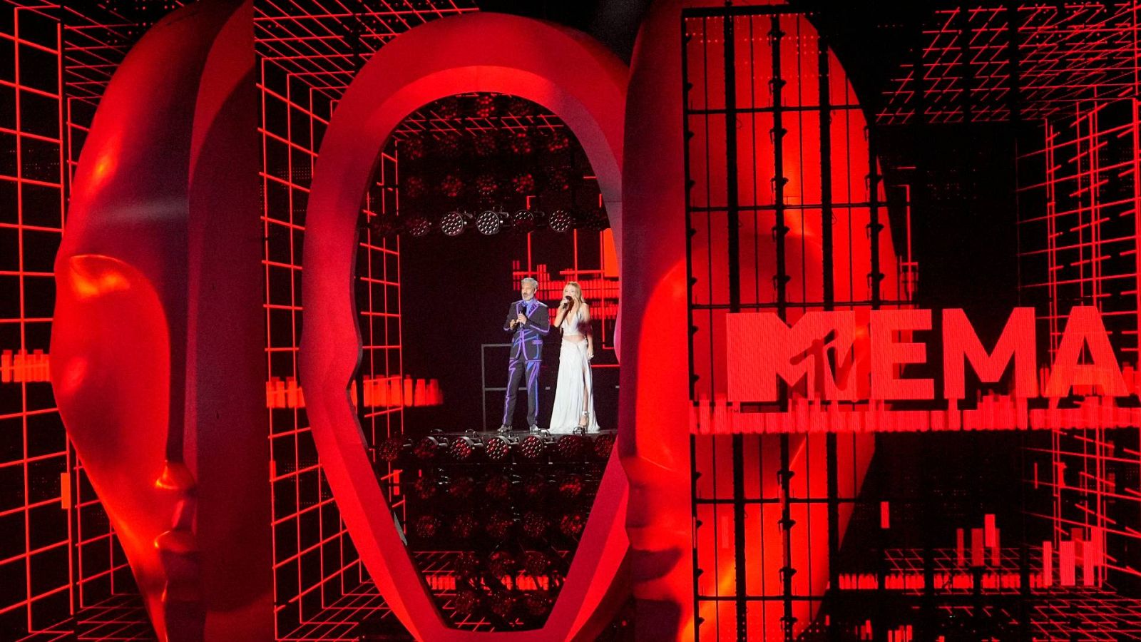 Imagen de los Premios MTV Europeos 2022 en Dusseldorf, Alemania, el 13 de noviembre de 2022
