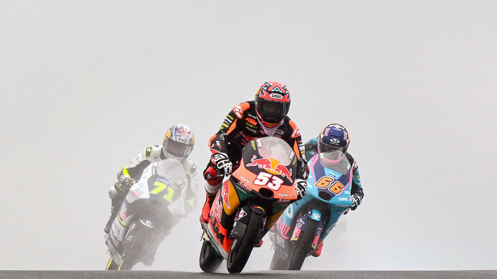Se cancela la carrera al sprint de MotoGP por lluvia y viento