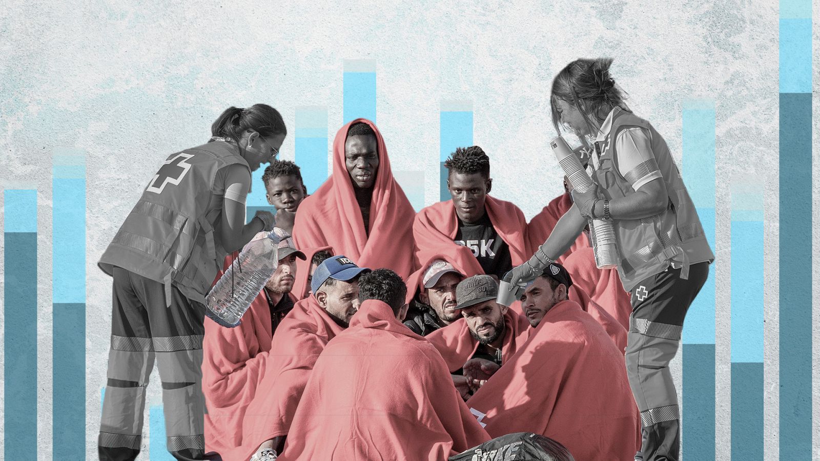 Récord de llegadas de migrantes a España