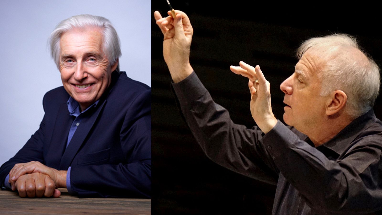 Joaquín Achúcarro y Leonard Slatkin