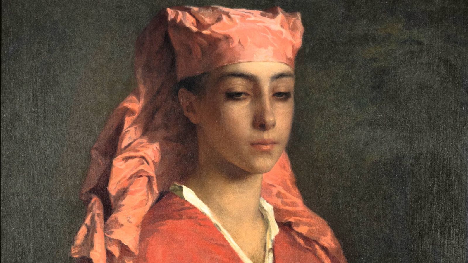 'Una labradora norteafricana', 1867,  Henriette Browne