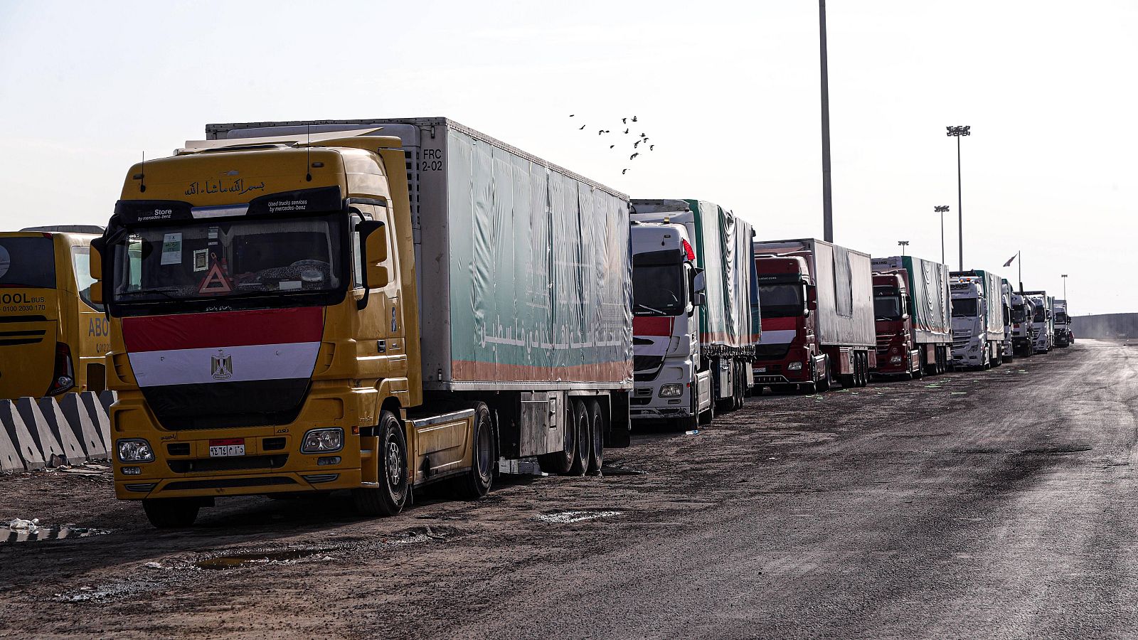 Entra a Gaza el mayor convoy de ayuda humanitaria hasta el momento con 53 camiones