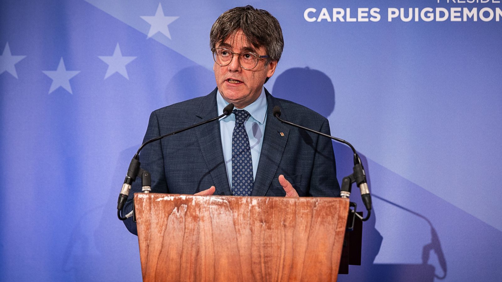 El expresidente de la Generalitat, Carlos Puigdemont