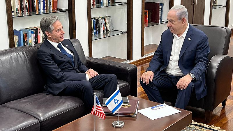 Blinken insta a "hacer lo posible por proteger a los civiles" en su tercera visita a Israel desde el inicio de guerra