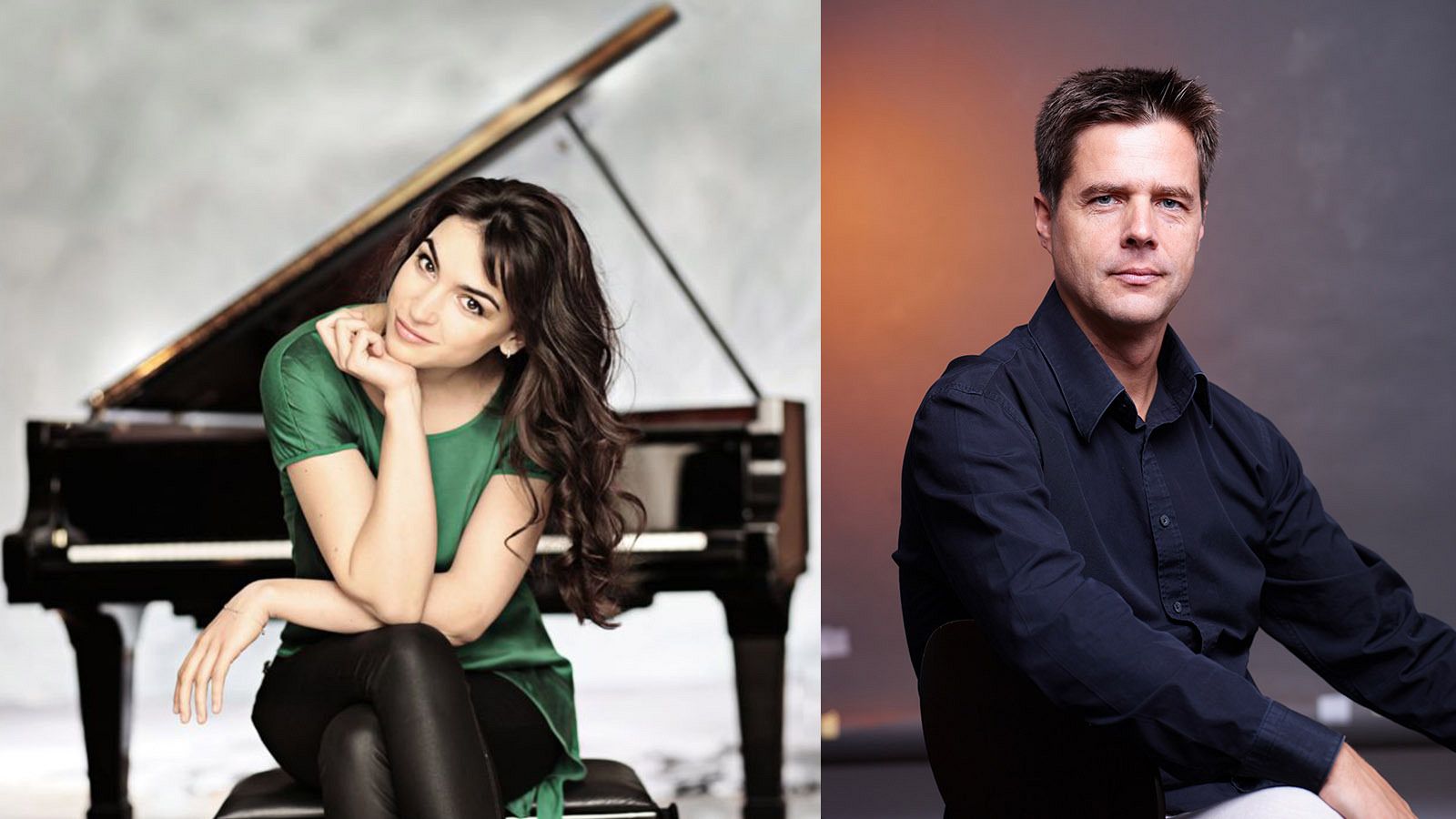 Olga Scheps y Christoph Kónig