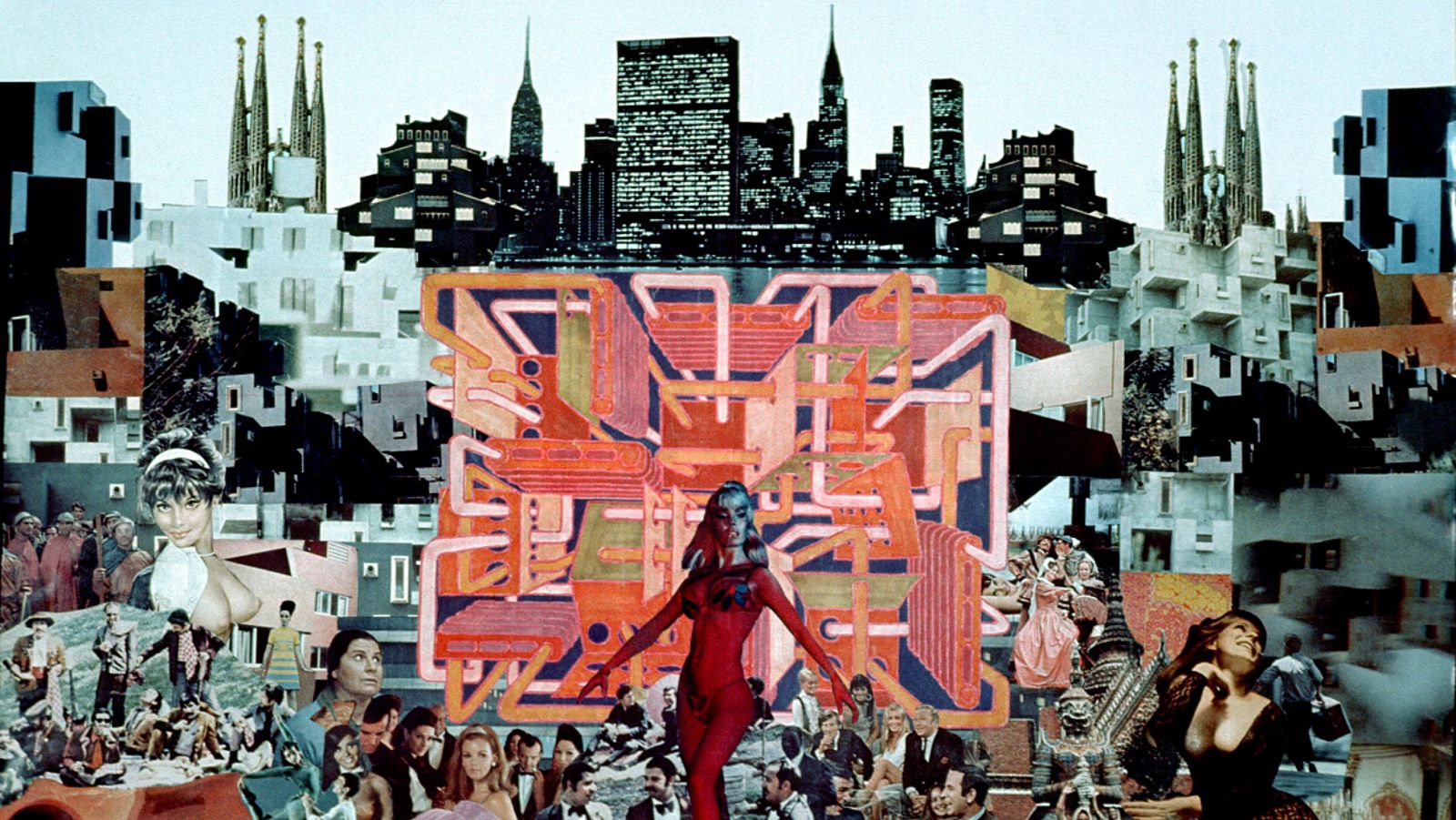 La idea ara Madrid del arquitecto  Ricardo Boffll que nunca se realizó