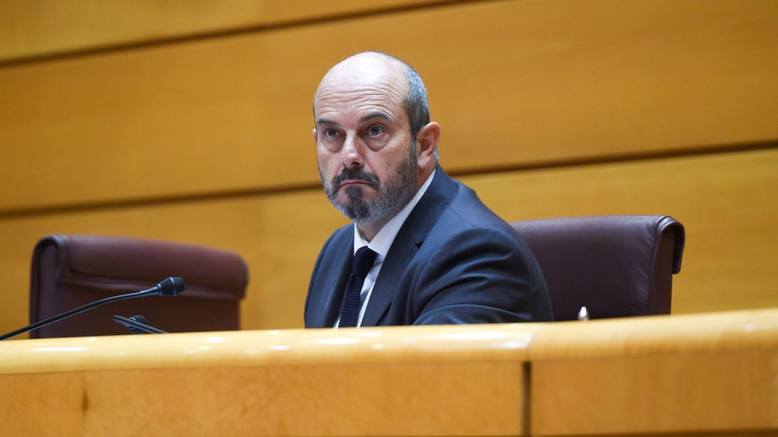 El presidente del Senado, Pedro Rollán