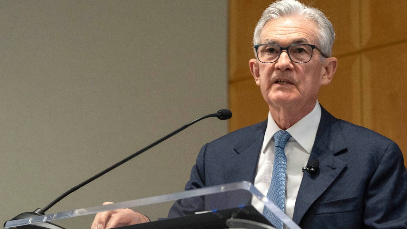 Una imagen del presidente de la Reserva Federal (Fed), Jerome Powell.