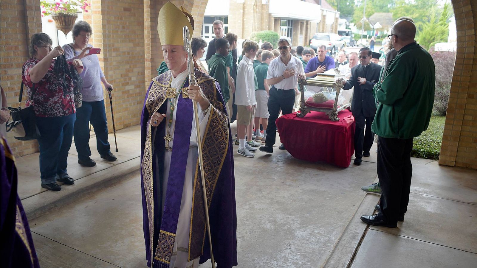 El obispo Joseph Strickland, en una imagen de archivo