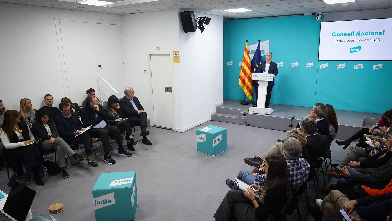 Reunió del Consell Nacional de Junts del 10 de novembre