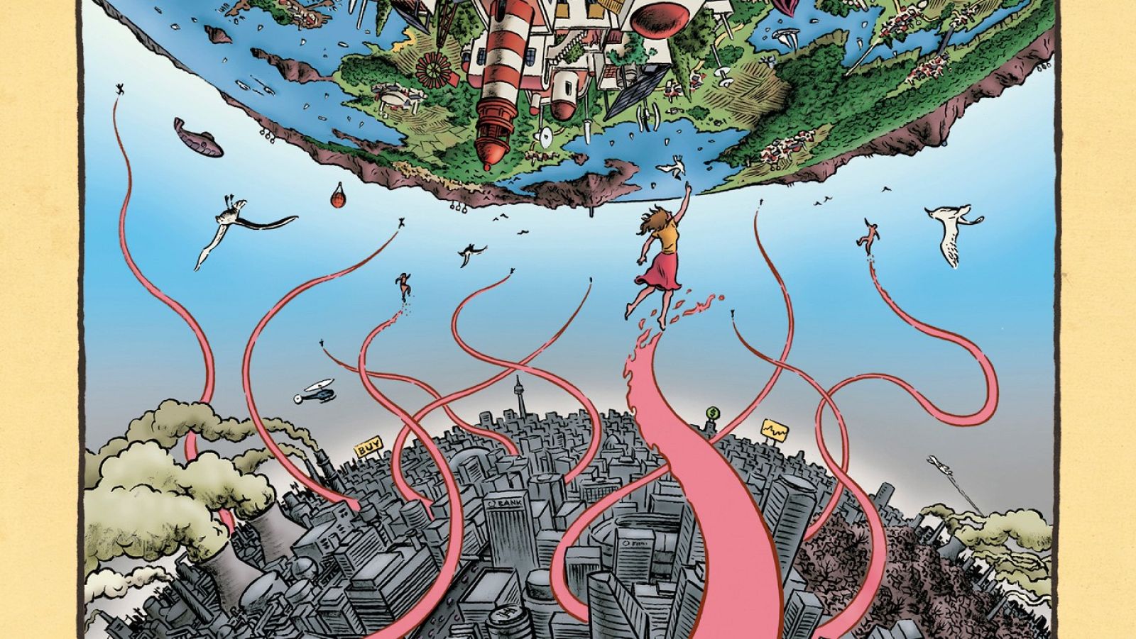 Detalle de la portada de 'Se busca un futuro posible en el que desear vivir'