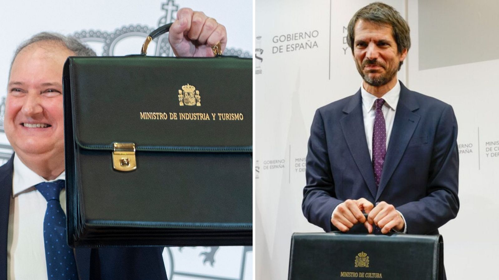 Jordi Hereu i Ernest Urtasun assumeixen els ministeris d'Industria i Cultura