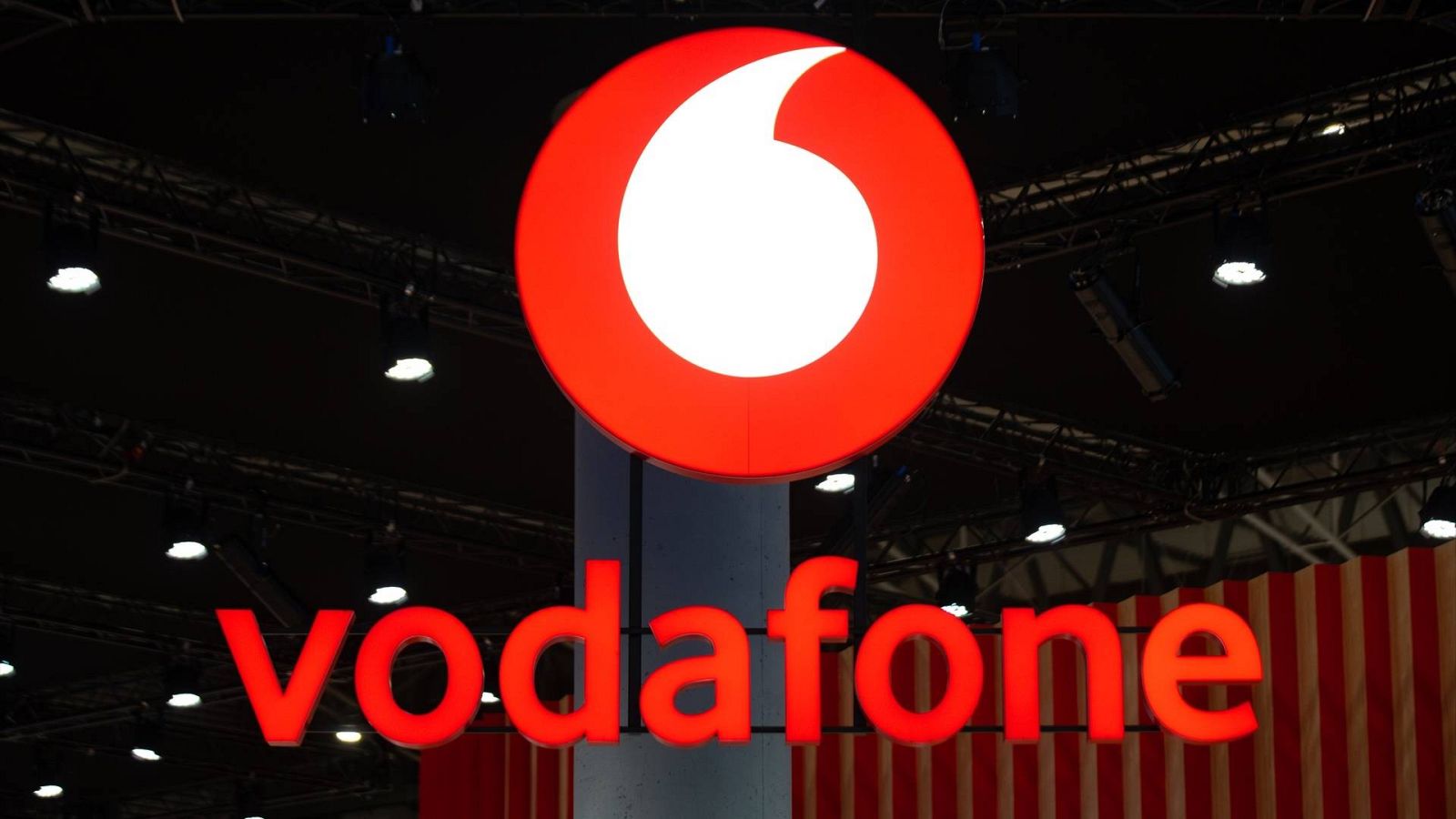 El logo de Vodafone, en una imagen de archivo