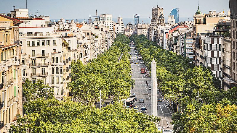 El passeig de Gr�cia: descobreix les imatges de l'avinguda de Barcelona que m�s ha canviat