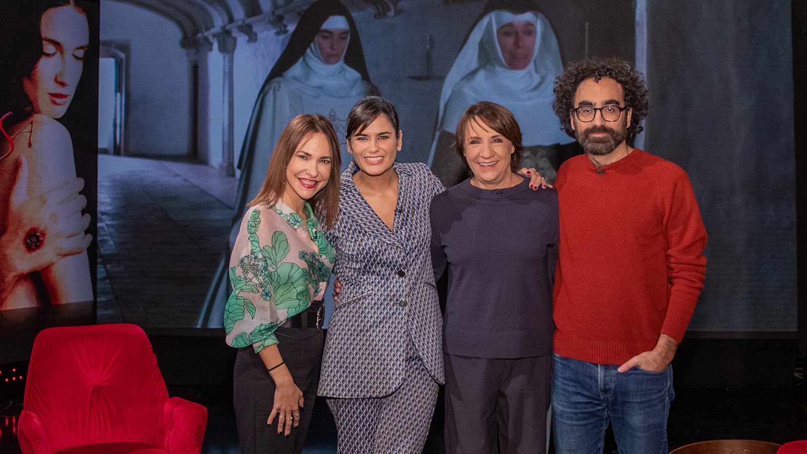 Paula Ortiz, Elena S Sánchez, Blanca Portillo y Luis E Parés