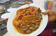Bogavante con caracoles