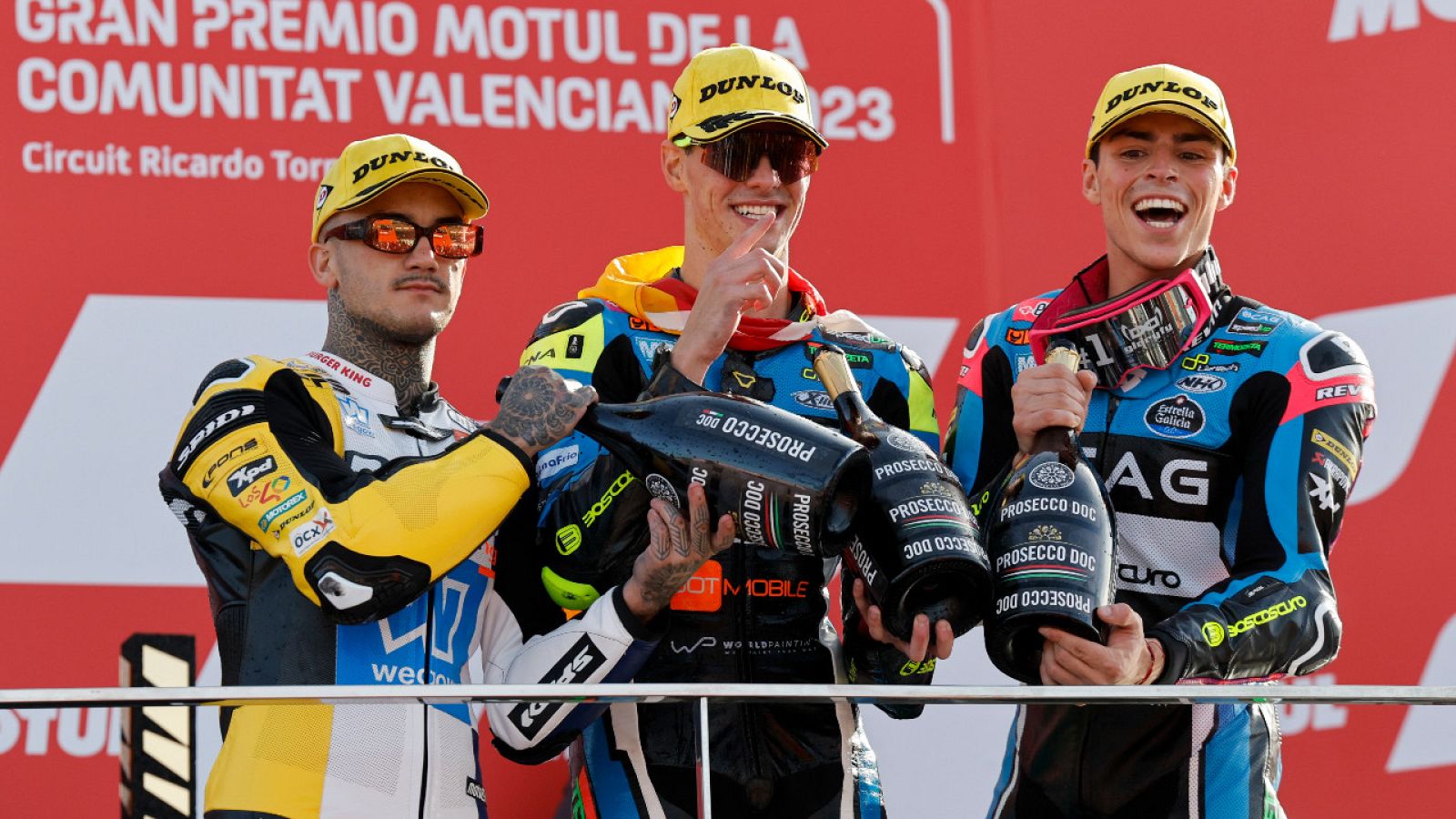 Victoria de Fermín Aldeguer y triplete español en Moto2